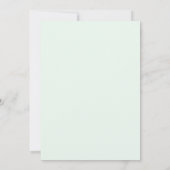 Invitation Couronne de mariage Chartreuse Lime (Dos)