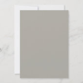 Invitation Couronne de mariage Cornflower Seafoam (Dos)