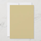 Invitation Couronne de mariage lilas pâle ocre (Dos)