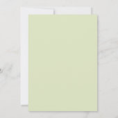 Invitation Couronne de mariage lilas violet (Dos)