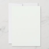 Invitation Couronne de mariage Ocbre Rouille (Dos)