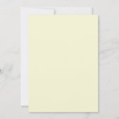 Invitation Couronne de mariage Prune Beurre (Dos)