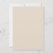 Invitation Couronne de mariage Prune Bleuet (Dos)