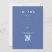 Invitation Couronne de mariage victorienne (Dos)