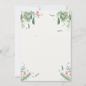 Invitation Couronne de porte pour fête des objets préférés  (Dos)