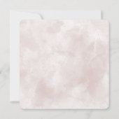 Invitation Couronne De Renouvellement Vow mariage Sur Aquarel (Dos)