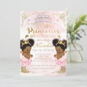 Invitation Couronne de Tutu de Princesse Ethnique pour Filles (Debout devant)