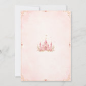 Invitation Couronne Florale Anniversaire (Dos)