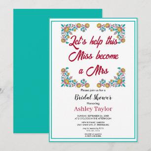 Invitation Couronne florale botanique bohème Fête de mariage