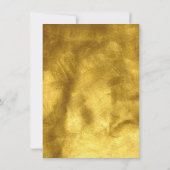 Invitation Couronne florale or violet ultra violet pourpre ve (Dos)