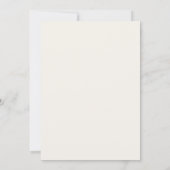 Invitation Couronne monogramme au charbon d'ivoire pour anniv (Dos)