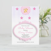 Invitation Couronne Or Et Grandes Pures (Debout devant)