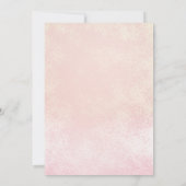 Invitation Couronne | Papillons Floral Princesse 3e anniversa (Dos)