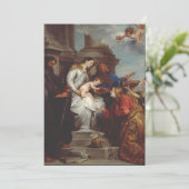 Invitation Couronnement de sainte Rosalie par Anthony van Dyc (Debout devant)