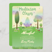 Invitation Cours de méditation (Devant / Derrière)