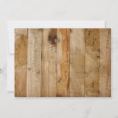 Invitation Cours d'obstacles dans la boue Anniversaire (Dos)