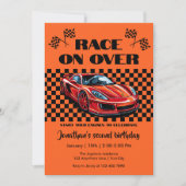 Invitation Course à pied dans une superbe voiture rouge de sp (Devant)