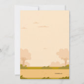 Invitation Course à vélo (Dos)