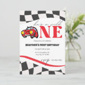 Invitation Course Automobile Wild One (Debout devant)