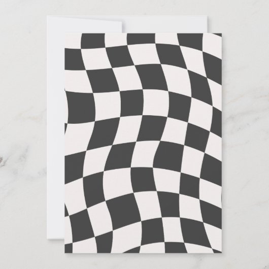 Invitation Course Automobile Wild One (Dos)