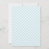Invitation Course de vitesse Pastel pour anniversaire (Dos)