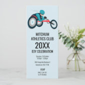 Invitation Course en fauteuil roulant (Debout devant)