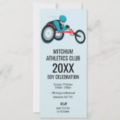 Invitation Course en fauteuil roulant (Devant)