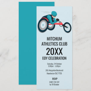 Invitation Course en fauteuil roulant