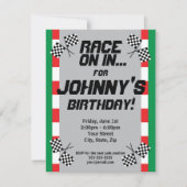 Invitation Course hivernale Invitation, piste cyclable Racing (Devant)