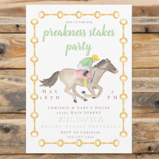 Invitation Course hivernale Jockey Preakt Party