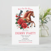 Invitation Course pour la course Rose Horse Derby Party (Debout devant)