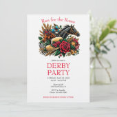Invitation Course pour la course Rose Horse Derby Party (Debout devant)