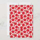 Invitation Course pour l'Invitation Rose Horse Derby Party (Dos)