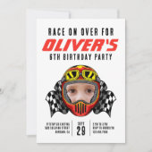 Invitation Course sur la course Casque Casque photo Anniversa (Devant)