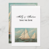 Invitation Courses de Yachts de Collection Maritimes #1 Sauve (Devant / Derrière)