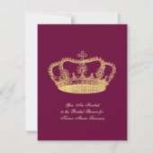 Invitation Courses d'or (Devant)