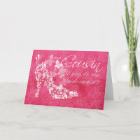 Cousin Bridesmaid, serez-vous ma demoiselle d'honn