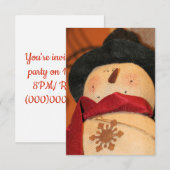 Invitation Cousin des Frostys (Devant / Derrière)