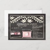 Invitation Cousin S'il vous plaît être Bridesmaid (Devant / Derrière)