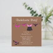 Invitation Coute Bachelorette (Debout devant)