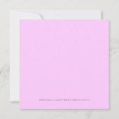 Invitation Coute Bachelorette (Dos)