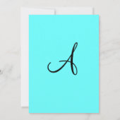 Invitation Coutume d'Allison Rachel (Dos)