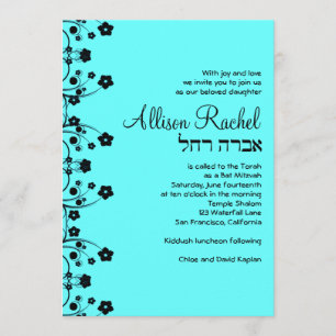 Invitation Coutume d'Allison Rachel