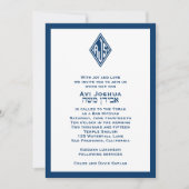 Invitation Coutume d'Avi Joshua (Devant)