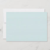 Invitation Coutume de Rachel Zev (Dos)