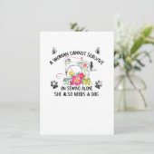 Invitation Couture| Une Femme Ne Peut Survivre Seule À La Cou (Debout devant)