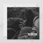 Invitation Couverture d'album Tendance virale Enregistrer la  (Devant)