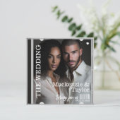 Invitation Couverture de CD Mariage (Debout devant)