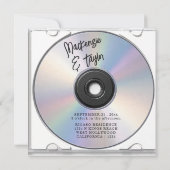 Invitation Couverture de CD Mariage (Dos)