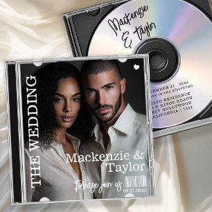 Invitation Couverture de CD pour Mariage